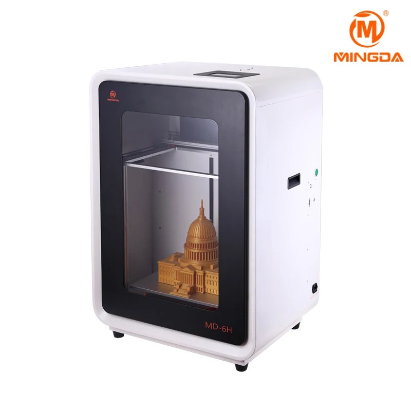 Новейший 3d принтер машина высокая точность 3D Тихая печатная машина полная металлическая рама высокая точность и нить