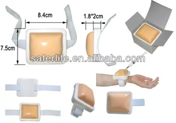 

10% off Training supplies practice Promotional gift medical plastic injection pad Faux skin 2.5cm x 50cm strap