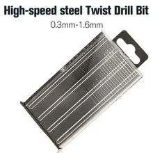 20Pcs/set 0.3mm-1.6mm Mini High Speed Steel HSS Micro Twist Drill Bit Set Power Tools Model Craft With Case Repair Parts 20Pcs/set 0.3mm-1.6mm Mini High Speed Steel HSS Micro Twist Drill Bit Set Power Tools Model Craft With Case Repair Parts