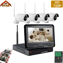 Stardot Wireless Security Camera System Video Surveillance Kit 4CH Wifi NVR Kit P2P HD 720P Wireless CCTV IP Camera Kit Set Stardot Wireless Security Camera System Video Surveillance Kit 4CH Wifi NVR Kit P2P HD 720P Wireless CCTV IP Camera Kit Set