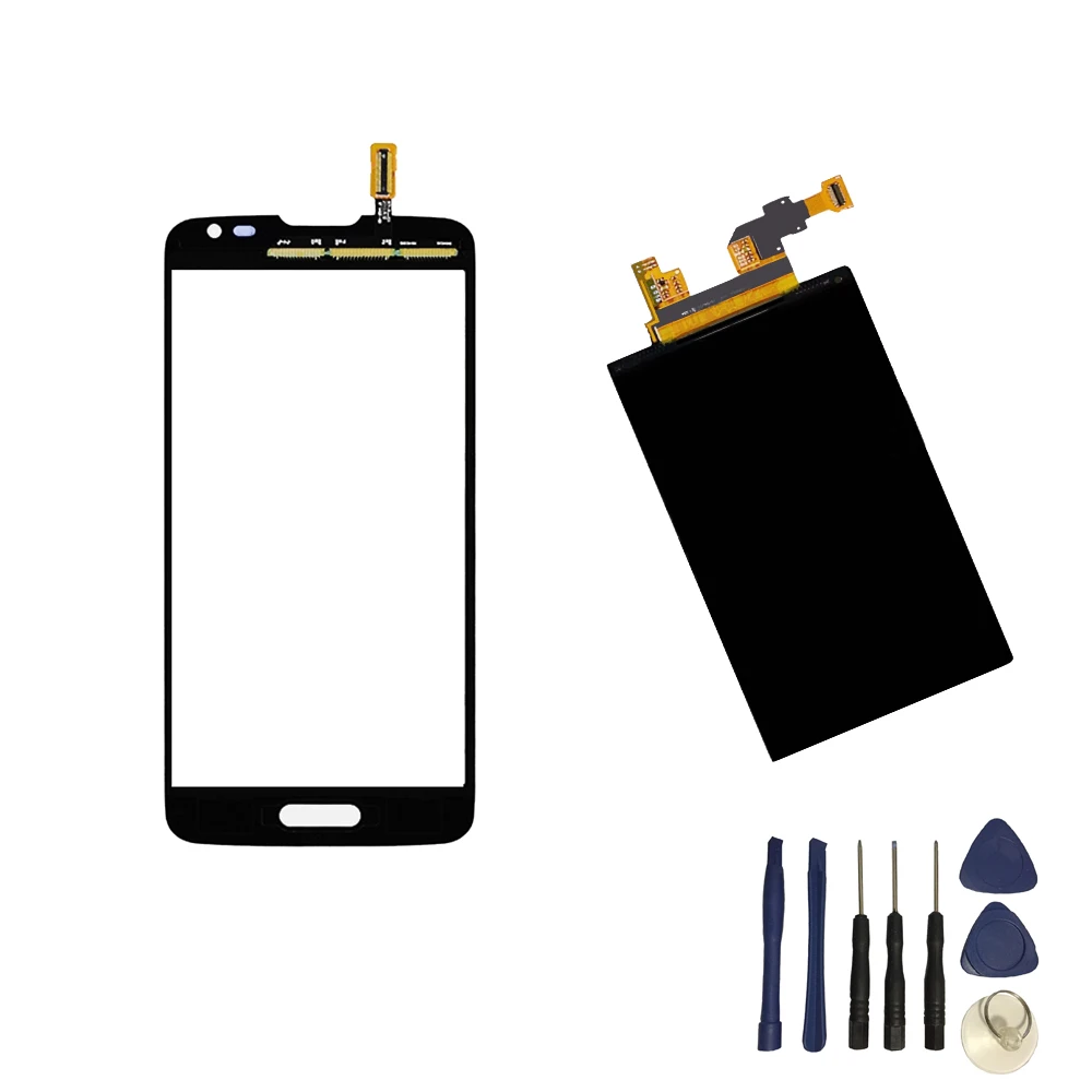 Сенсорный экран для LG Optimus L90 D405N D415 черно-белая панель с дигитайзером + модуль