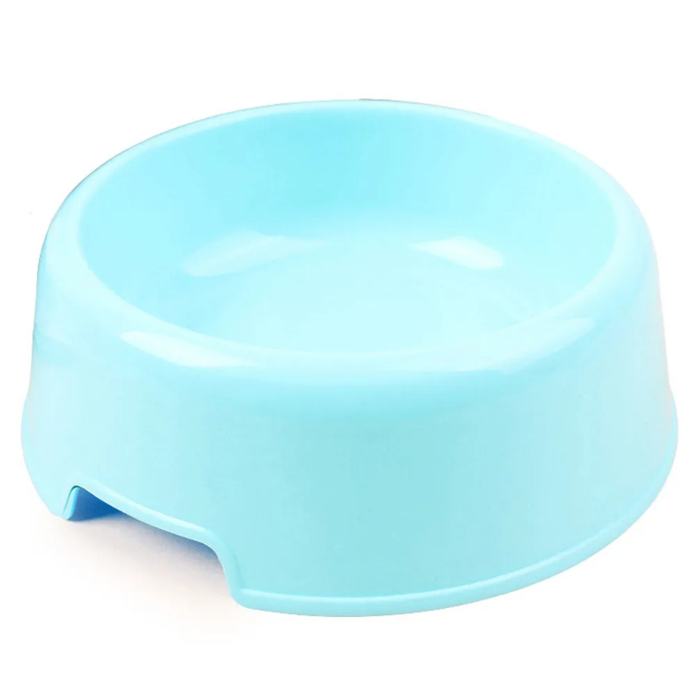 Новая мода Pet Cat Puppy пластиковая кормушка вода питьевая диагональная чаша конфеты цвета 0509