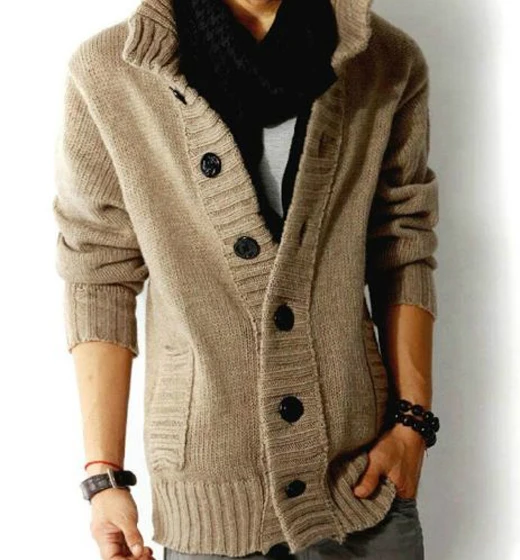 knit cardigan font b sweater b font thick font b sweater b font coat line casual