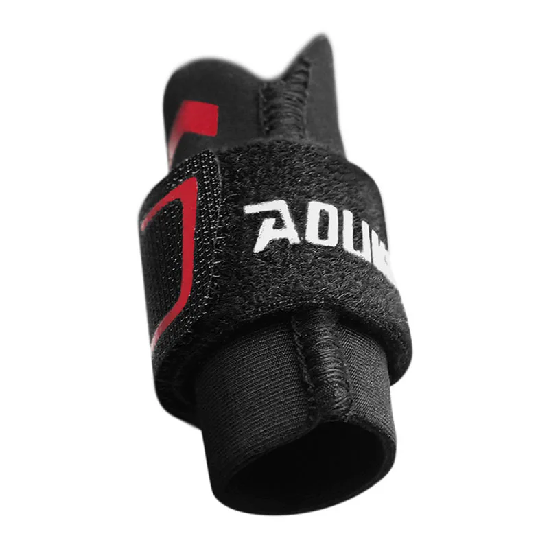 Профессиональная защита пальцев обертывание Регулируемая компрессионная шарнирная защитная лента баскетбольный ремешок для волейбола повязка Мужская спортивная одежда - Цвет: Черный