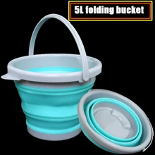EVA материал складное ведро живое ведро для рыбы большой емкости 5л ведро для мойки автомобилей Дома Путешествия портативное ведро