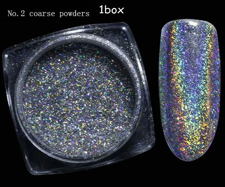 1g Prism Holo Powders Handmade Resin Jewelry Decor Craft Glitter Laser Rainbow Powders Galaxy Nail Art Dust