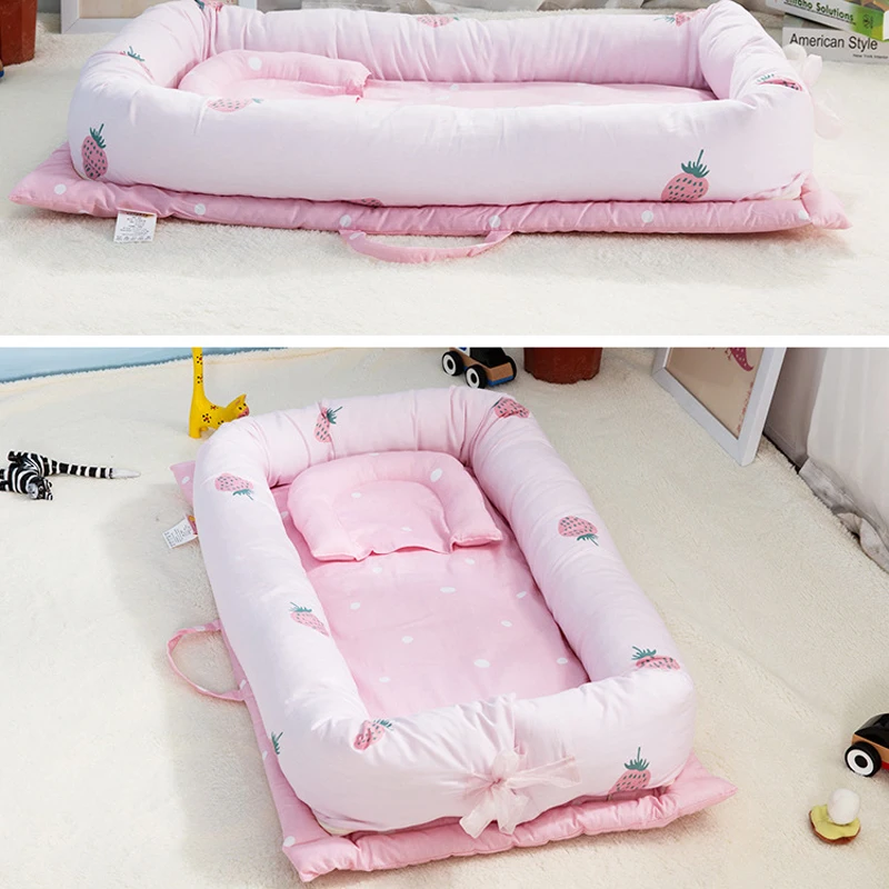 

Portable Baby Crib Nursery Travel Folding Baby Bed Bag Infant Toddler Cradle Multifunction Baby Beds