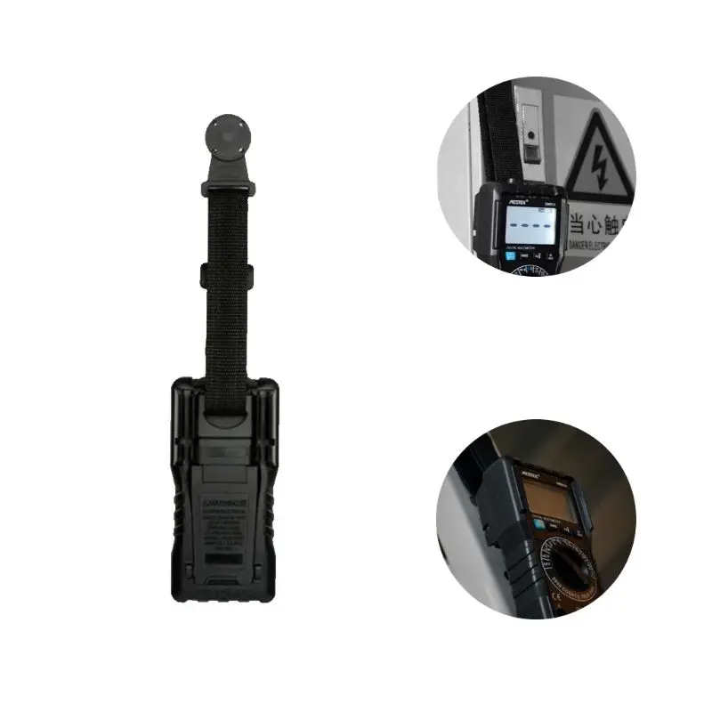 

Portable Hanging Loop Strap & Magnet Hanger Kit For Fluke TPAK Digital Multimeter qiang