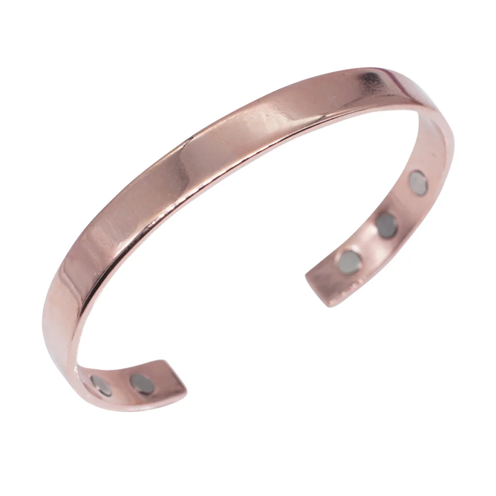 

Magnetic Pure Copper Bracelet Therapy Arthritis Healing Magnets Men Women Cuff WS99