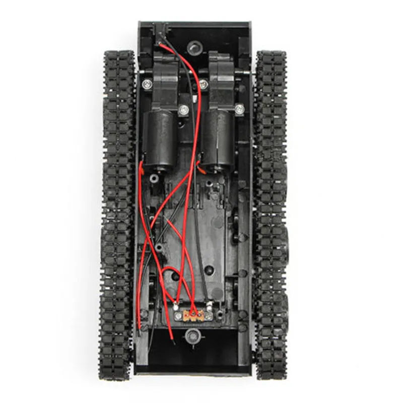 3-7 в умный Танк робот шасси игрушка комплект легкий амортизатор для Arduino 130 двигатель Танк автомобиля шасси гусеничный запасные части