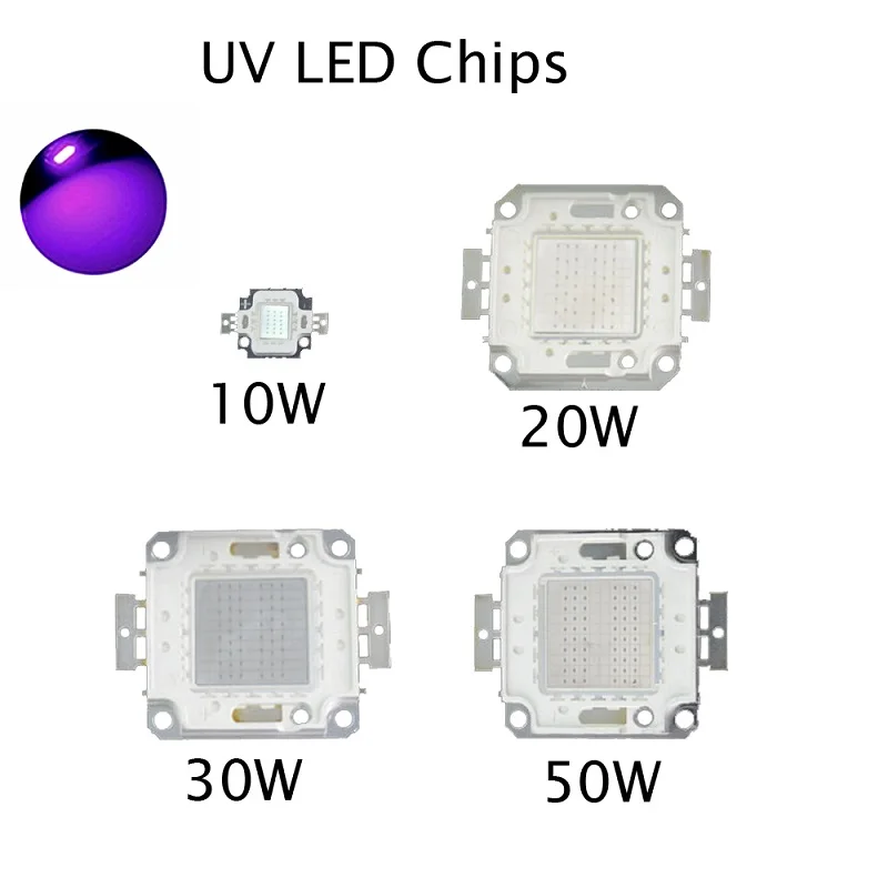 10 Вт 20 30 50 100 высокомощный SMD светодиодный светильник RGB УФ COB лампа сделай сам