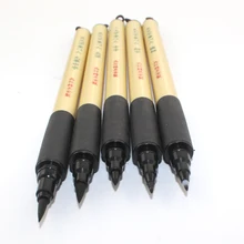 ZIG Bimoji Kuretake ручка-кисть для каллиграфии твердый и наконечник кисти Япония