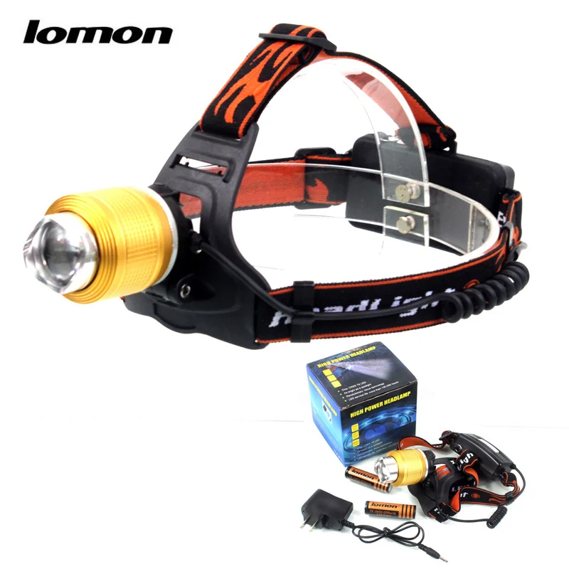 5w LED Double Light Source Strong Light Rotate Zoom Rechargeable