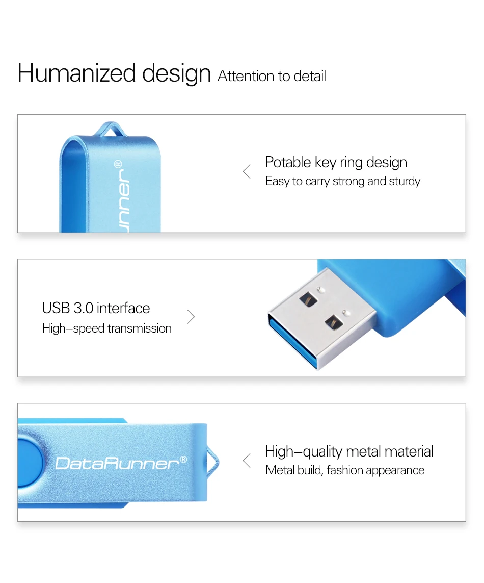 DataRunner высокоскоростной Usb флэш-накопитель Вращающаяся ручка привод 32 Гб 64 Гб Usb флешка 3,0 флэш-накопитель 128 ГБ 256 Гб карта памяти флешка