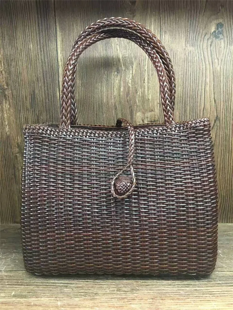 

Women Genuine Leather HandbagsTote Bag Designer Handmade Weaved Handbag Female Messenger Crossbody Bag For Women