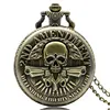 Barato Pocket-Watch Bronze Skull Steampunk Quartz Jewelry 2nd-Amendment New-Arrive X1dqgLmV