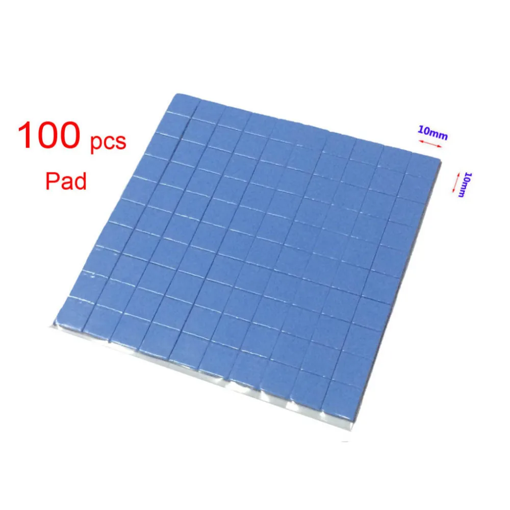 1 Piece 100x100x1mm Thermal Conductive Silicone Pad Chip Heatsink (Uncut) 12 1 Piece 100x100x1mm Thermal Conductive Silicone Pad Chip Heatsink (Uncut) 10