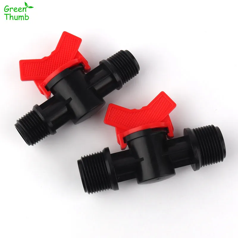 

15 шт. 1/2 "* 1/2" 3/4 "* 3/4" соединительные соединители для труб с Резьбой Прямой соединитель клапана PE трубы Gaden Miroc ирригационная система