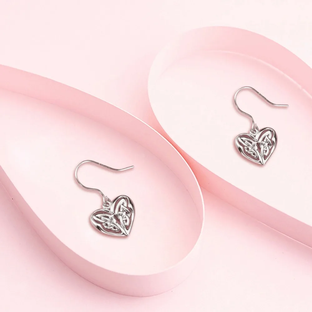 Серьги EUDORA CYE025 из серебра 925 пробы Роскошные блестящие серьги с крючком