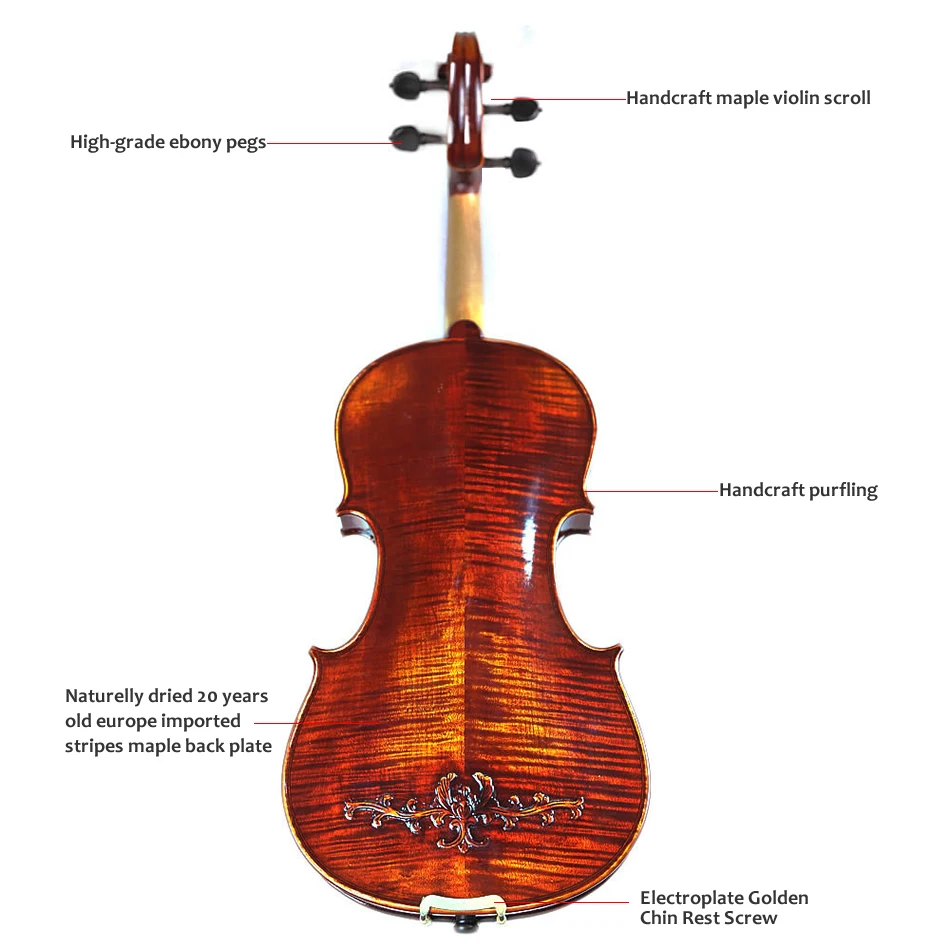 Tongling бренд мастер ручной работы резные Кленовая скрипка естественно пылаются индивидуальные антикварная скрипка 4/4 Виолончель ж/полный