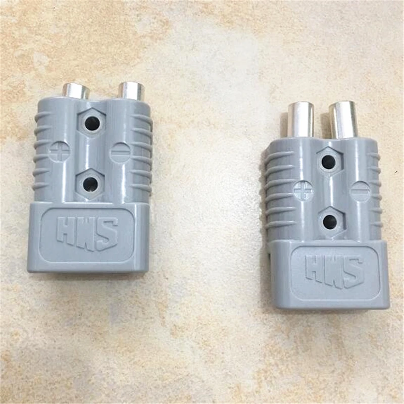 10Pcs/Lot SMH SY 175A 600V FORKLIFT BATTERY PLUG POWER CONNECTOR WITH #1/0 CONTACTS