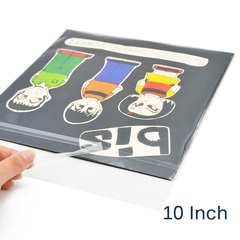 

LEORY 50pcs 10'' 26.9cm*26.9cm Protection Storage Outer Bag for Turntable lp Vinyl record /player