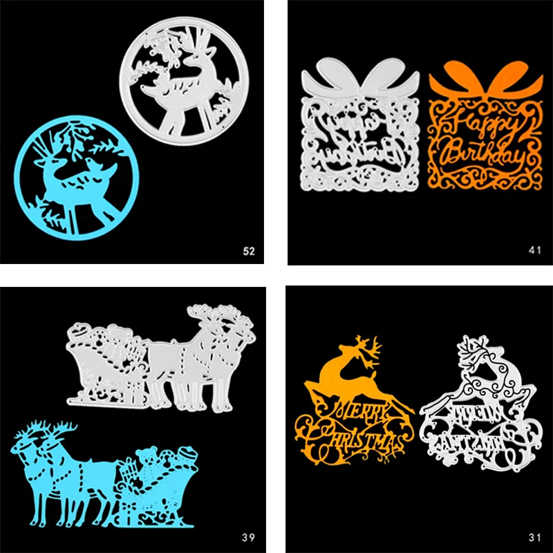 

Christmas Cutting Cutting Dies For DIY Scrapbooking Dies Decoretive Embossing Stencial DIY Decoative Cards Die Cutter