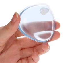 2 шт. силиконовые Poeder спонж для макияжа буфами на рукавах для увлажняющий крем для лица затяжек косметический спонж затяжек косметический, макияжный инструмент