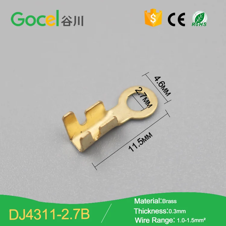 

round terminals,electrical ring terminals connector DJ4311-2.7B