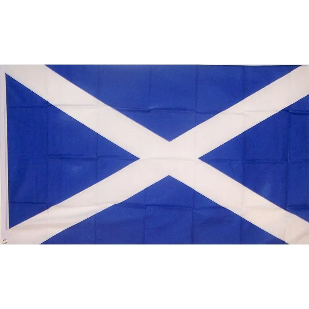 

Scotland Cross Flag Banner Saltire Scottish Pennant Durability Outdoor Rectangle
