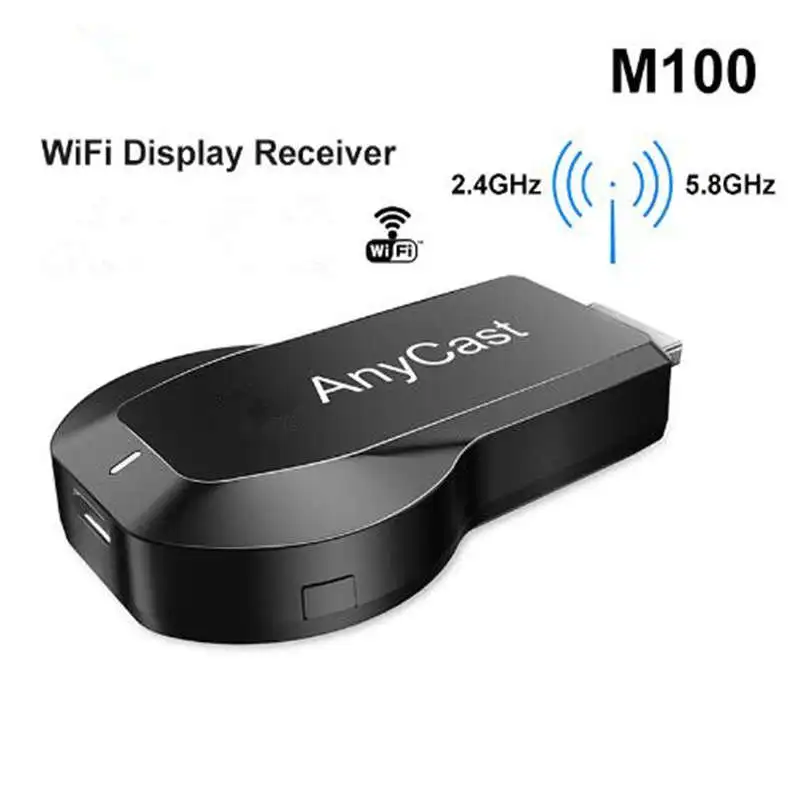 Mirascreen Anycast M100 Tv Stick 2,4G 5G двухдиапазонный Wifi 4K дисплей ТВ ключ Дисплей приемник Airplay отзеркаливание DLNA Pk An