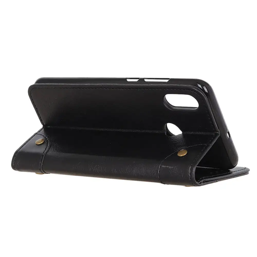 For Samsung A60 Magnetic Flip Book phone case fone capa for samsung galaxy a60 Luxury Retro PU Leather Wallet Stand Cover Case