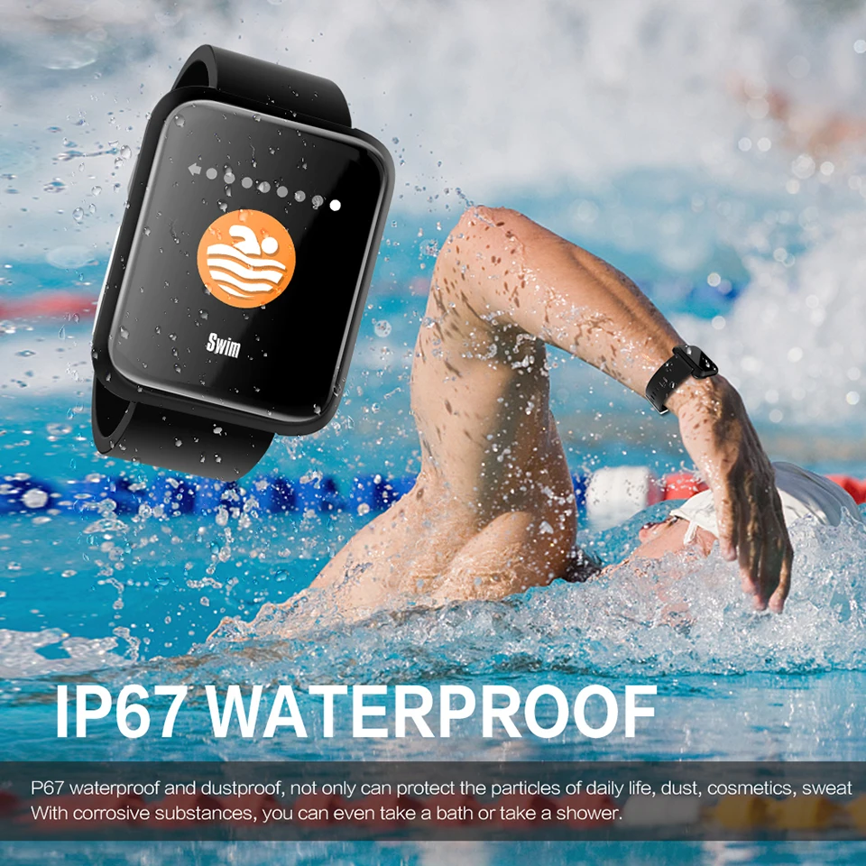 LEMFO Smartwatch Pedometer Heart Rate Blood Pressure Monitoring Smartwatch Sport3 IP67 Waterproof BT4.1 Smart Watch Man 