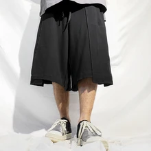 27-44 Новинка мужской стилист для волос Мода хип хоп личности неправильной структуры повседневные шорты плюс размер костюмы