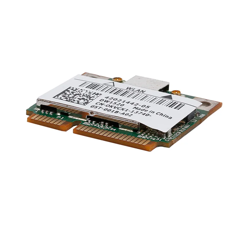 BCM943224HMS DW1520 Двухдиапазонная беспроводная карта AGN Half MINI PCI-E wifi для DELL 3*2,70 см