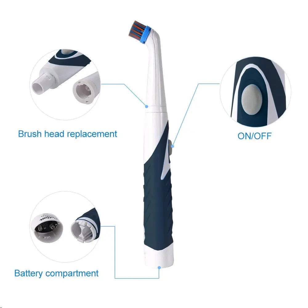 4 unids/set venta limpieza cepillo de plástico mango eléctrico aceite de polvo cepillo giratorio cabeza de lavado bañera/azulejo cepillo electrico limpieza 4 unids/set venta limpieza cepillo de plástico mango eléctrico aceite de polvo cepillo giratorio cabeza de lavado bañera/azulejo cepillo electrico limpieza