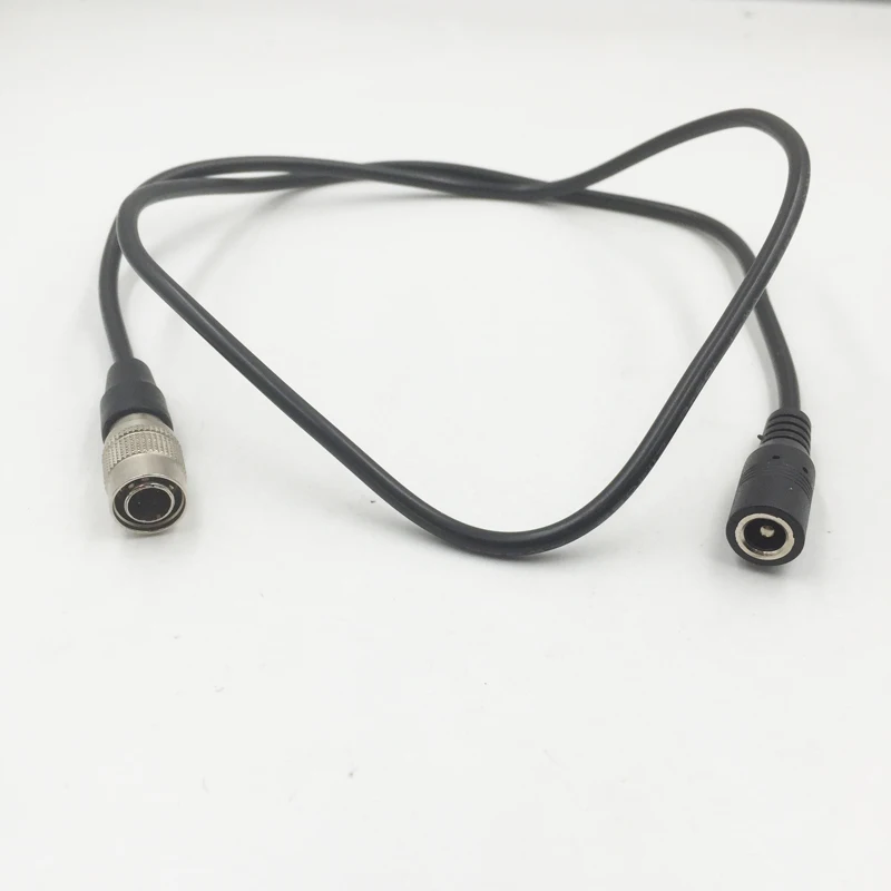 

DC female to 4 pin Hirose HR10A-7P-4P Power Cable For Sound Devices 688/ZOOM F8 Recorder ZAXCOM Blackmagic Camera