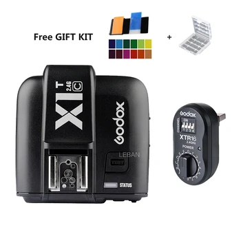 

Godox XTR-16 Wireless 2.4G Control Flash Receiver + X1T-C Transmitter for Canon AD360II AD360 AD180 DE300 DE400