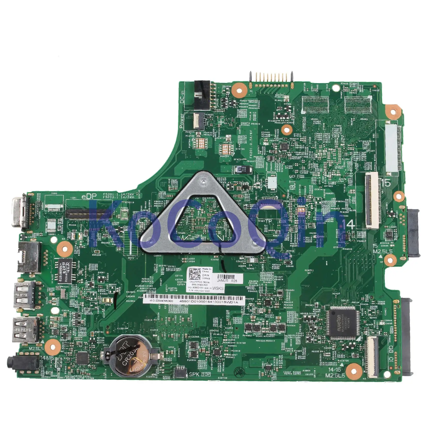 Great Value  KoCoQin Laptop motherboard For DELL Inspiron 14 3445 Mainboard CN-0TFPK8 0TFPK8 13325-1 13325-SC 44