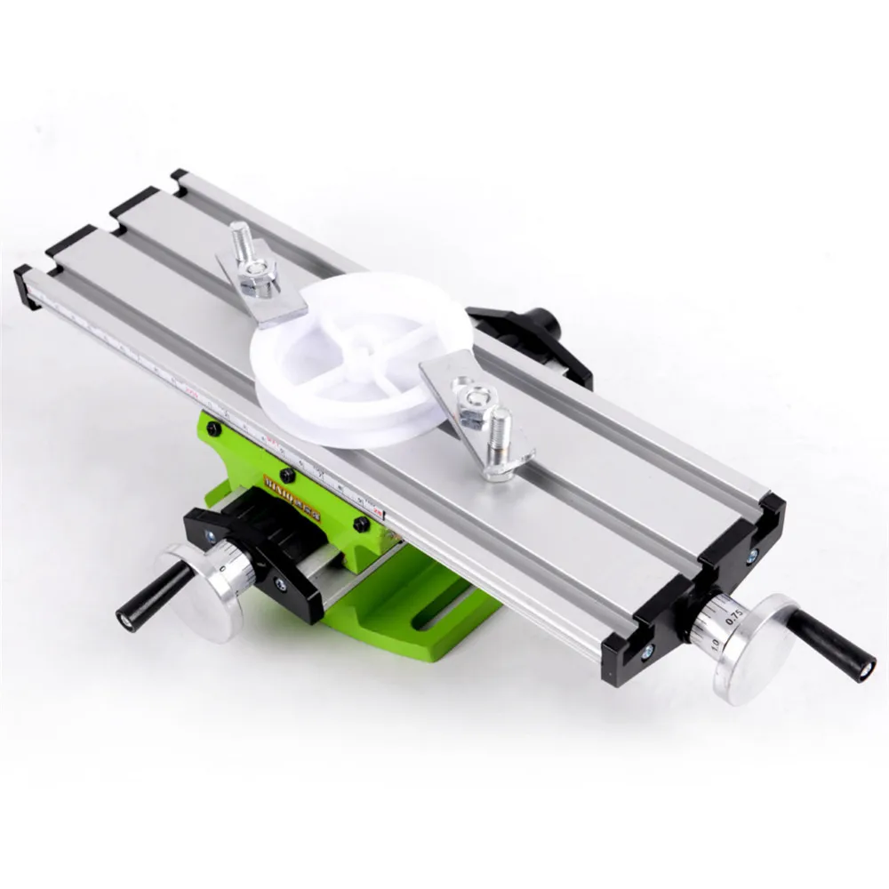 

PW TOOLS Mini Multifunctional Cross Precision Working Table for Drilling Milling Machine Bench Vise Mechanic Tools
