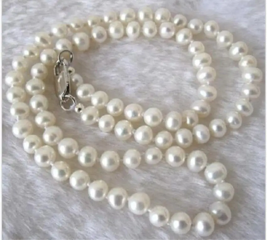 

Hot sale new Style >>>>>Fashion Women's New Long Real Natural White Fresh Water Pearl Jewelry Necklace