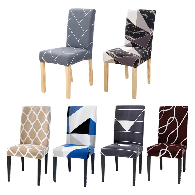 

1PC Spandex Stretch Chair Cover for Wedding Banquet Party Anniversary Party Washable Decor Dining Room Kitchen Seat Cover