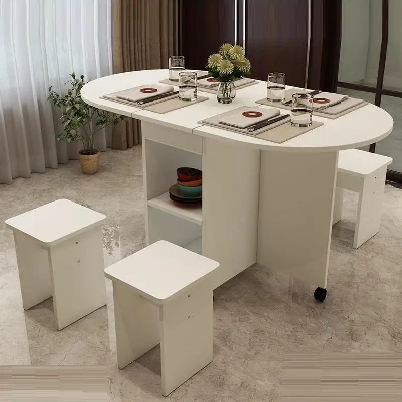 Dinning Kitchen Yemek Masasi Piknik Masa Sandalye Set Sala Shabby Chic Wood Folding De Jantar Bureau Mesa Comedor Dining Table