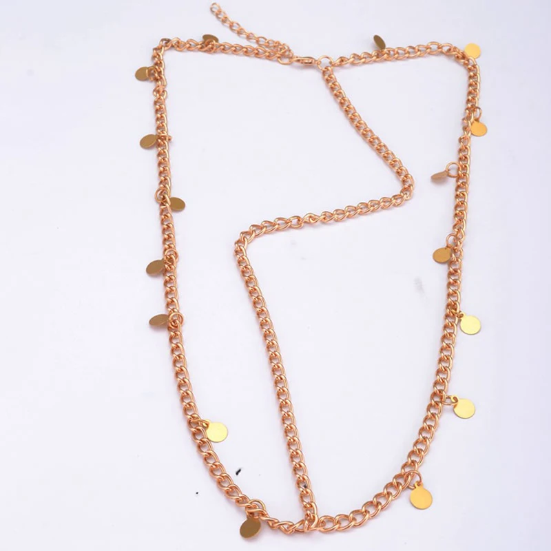 Модные украшения для волос Boho Accessoiries металла золотая монета лоб головной убор