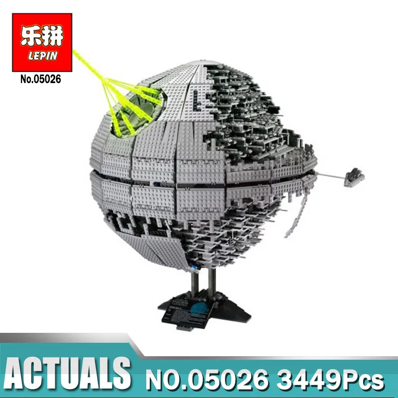

Star Series Wars 05035 05026 The Death Star Building Block Set Compatible LegoINGlys 10143 10188 Children Death Star Toys