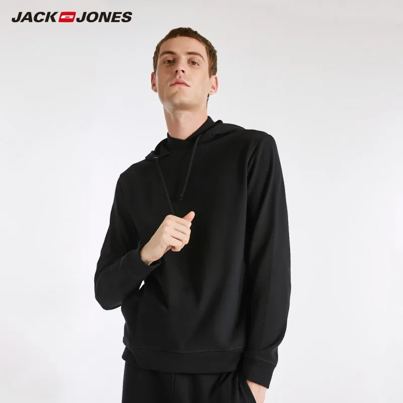 

JackJones Men's Elastic Cotton Hoodie Sweatshirt Pajamas Homewear thin Fashion Menswear Male 2183HE506