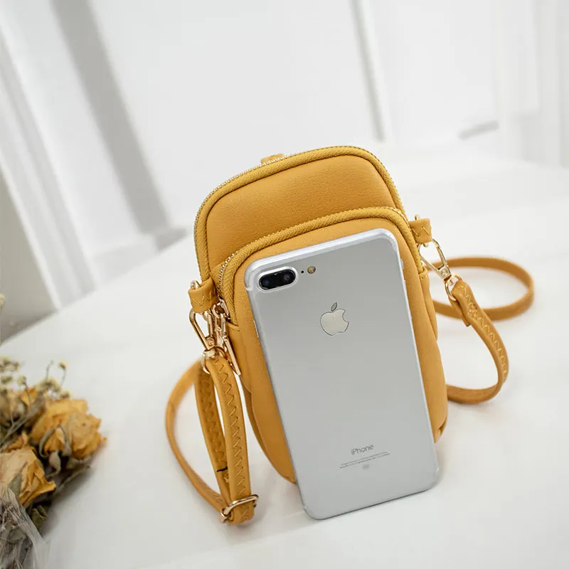 Tinkin جديد وصول عارضة المرأة حقيبة كتف صغيرة Crossbody حقيبة للفتيات الصيف Crossbody هاتف محمول حقيبة كتف