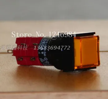 

[SA]D16LAS1-2AB Taiwan Progressive Alliance yellow square interlocking dual push button switch normally open normally closed DEC