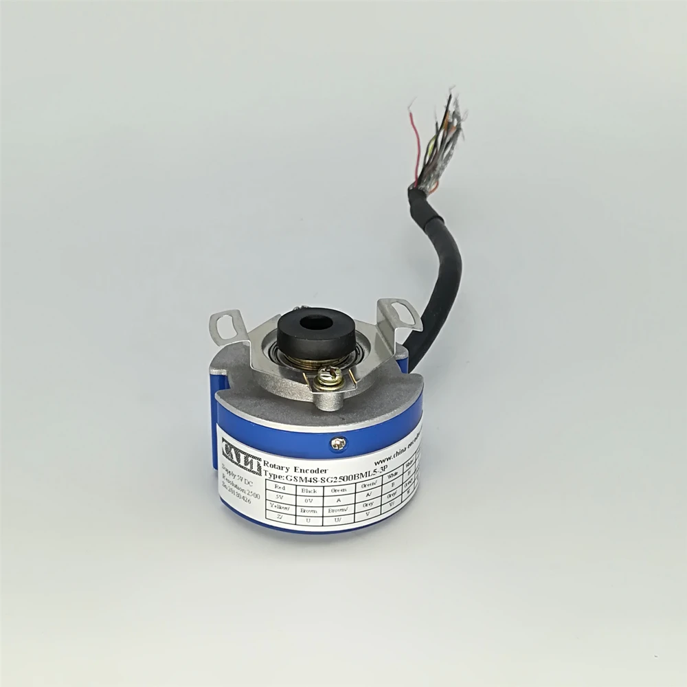 Высококачественный GSM48-8G2000BML5-4P Серводвигатель Поворотный энкодер 2000ppr Замена для ZKU4808-001G-2000BZ1-4P5L