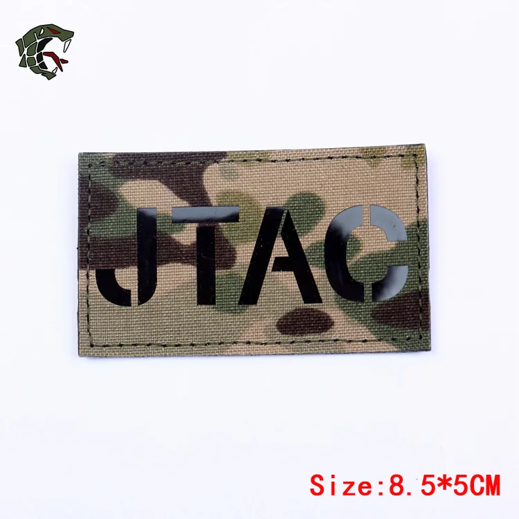 Военный Патч "PJ/CCT/JTAC/AB+" армейский военный значок патч нарукавник/значок/наплечный патч материал MC - Цвет: JTAC